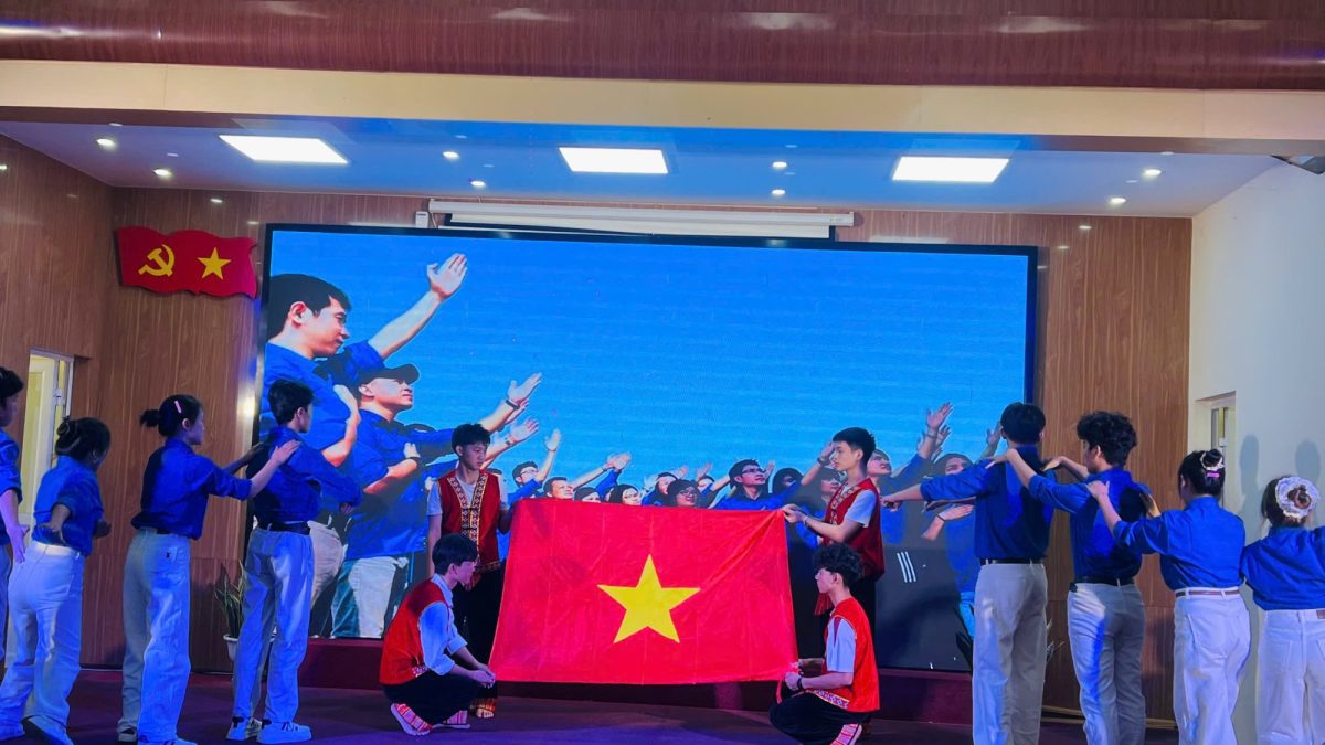 Tiết mục của đoàn viên, học viên tại hội thi văn nghệ chào mừng ngày 26/3/2026