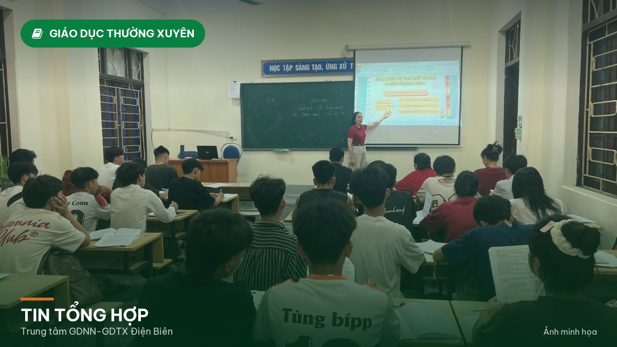 Ảnh minh họa - Giáo dục thường xuyên
