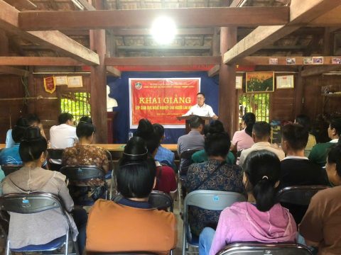 Khai giảng lớp đào tạo nghề (2)