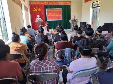 Khai giảng lớp đào tạo nghề (3)