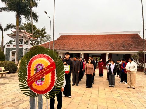 Lễ viếng Nghĩa trang liệt sĩ 2026