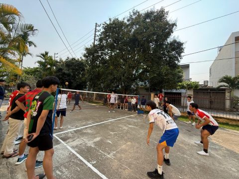 Lưu học sinh Lào - hoạt động thể thao (5)
