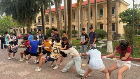Lưu học sinh Lào - hoạt động thể thao (11)