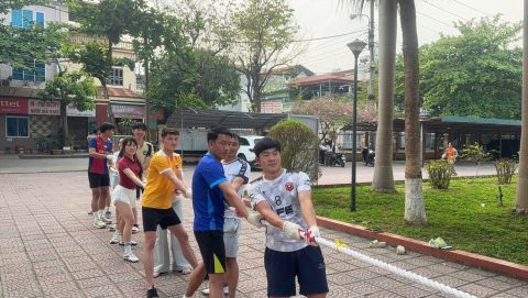 Lưu học sinh Lào - hoạt động thể thao (12)